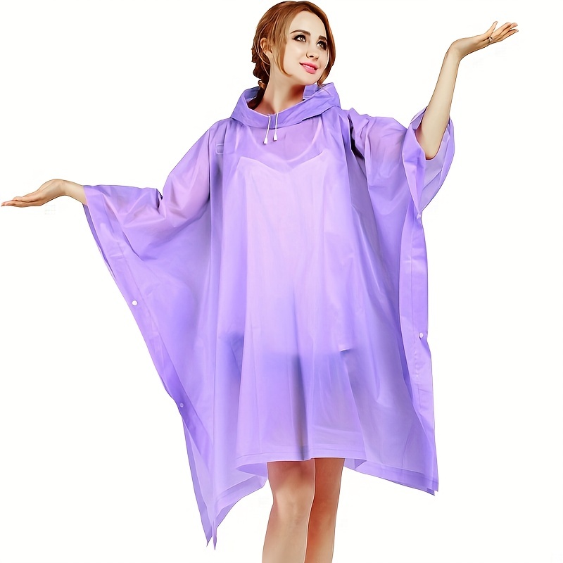 Camping Rain Poncho - Yetişkinler için yağmur pançoları yürüyüş için