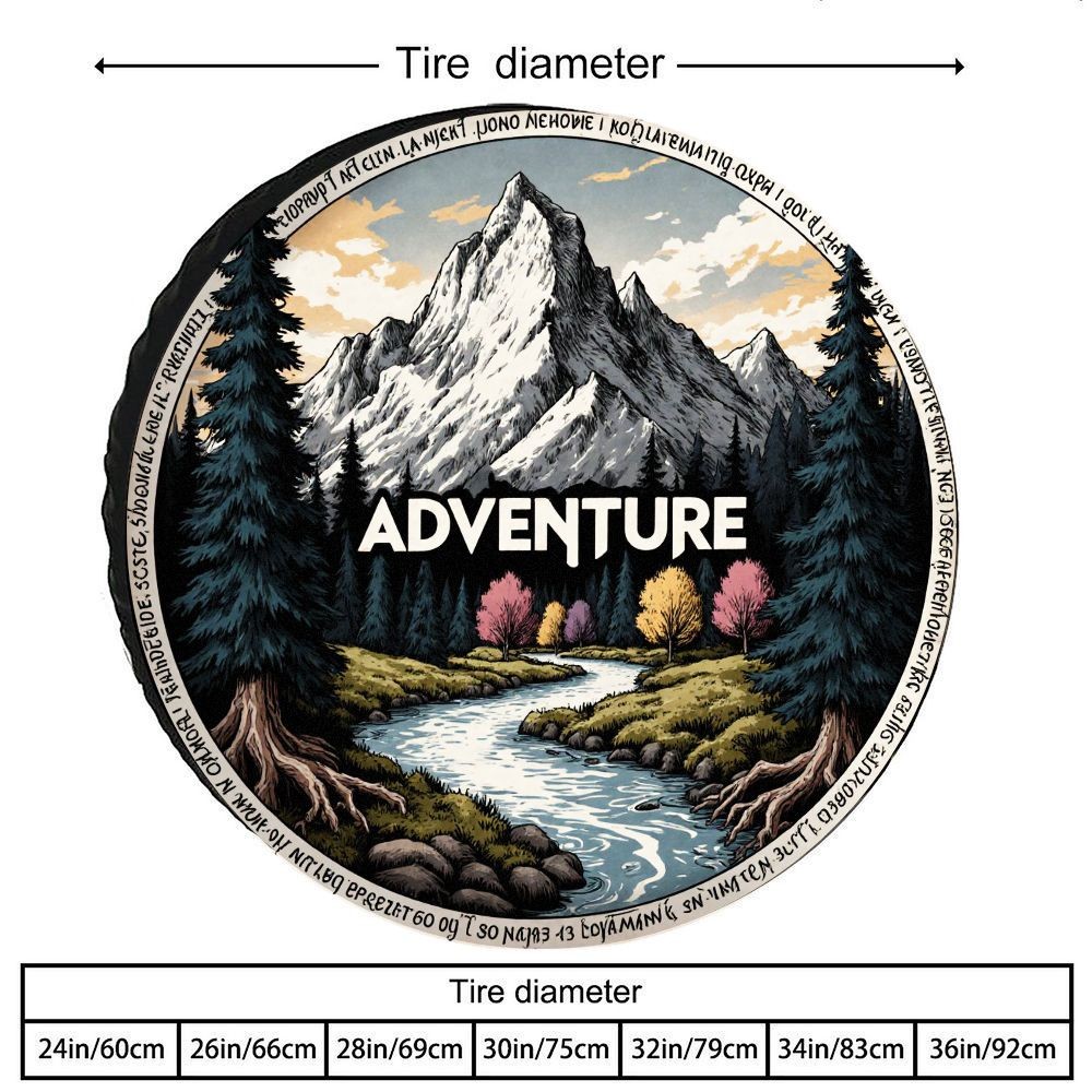 Outdoor Camping Adventures - Vintage Açık Hava Macera Manzarası Baskılı