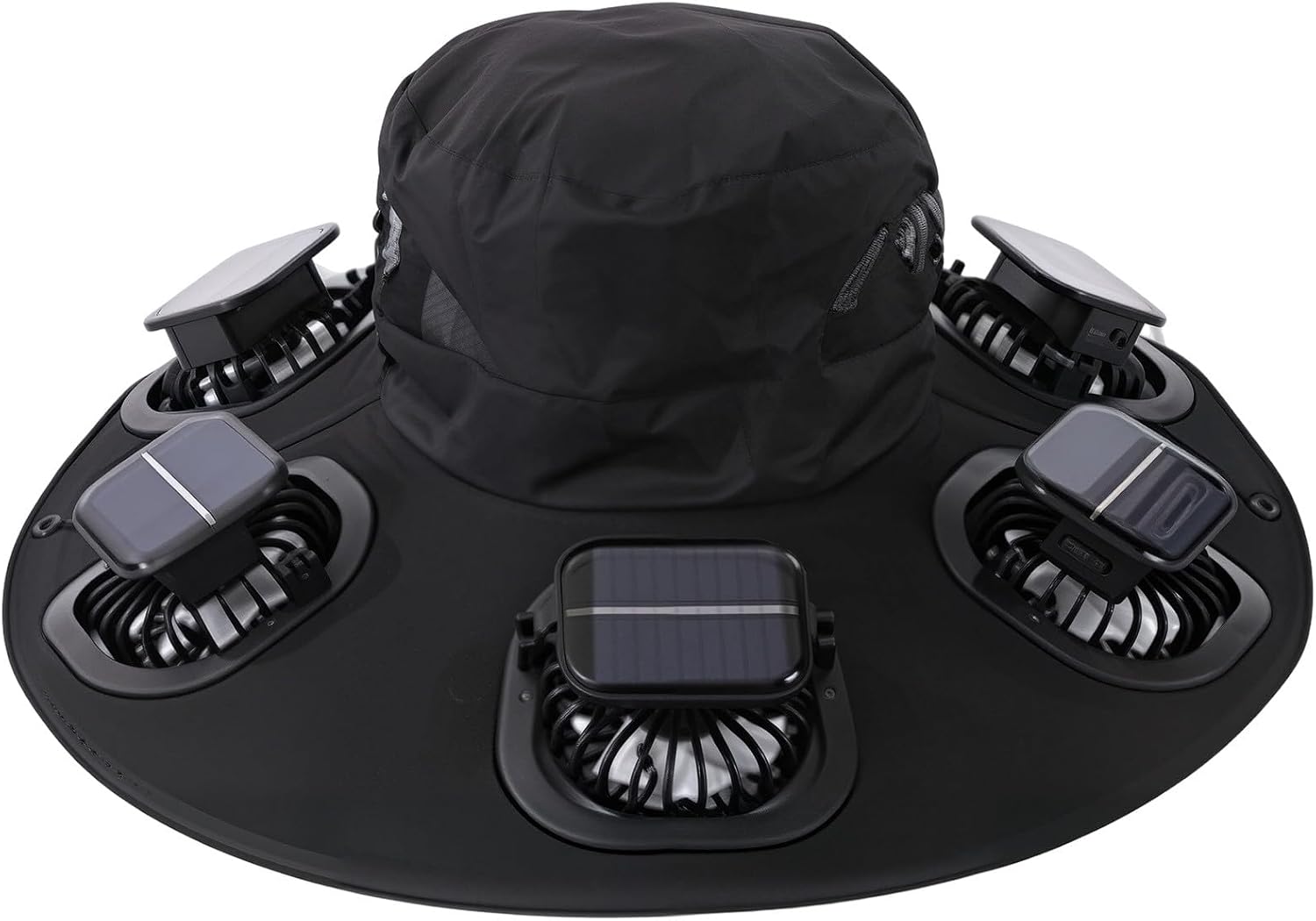 Outdoor Camping Fan - Sıcak Havalar İçin 6 Fanlı Güneş