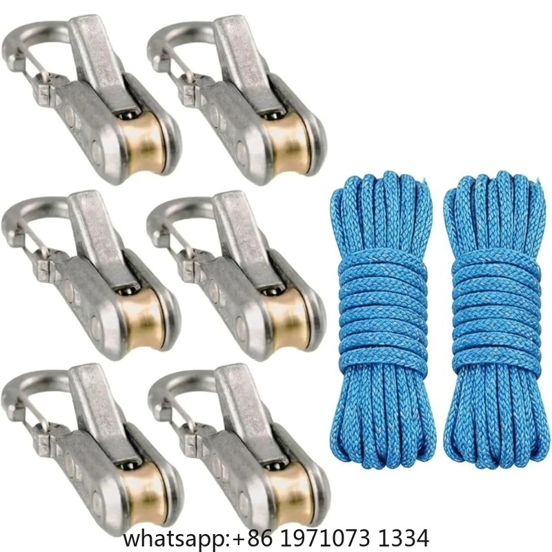 Outdoor Camping Gear - Halat Makarası 6'lı Paket, Paracord, Kamp