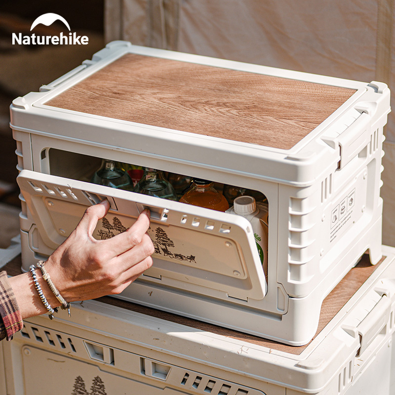 Outdoor Camping Table With Storage - Naturehike kamp kutusu 60L büyük kapasiteli
