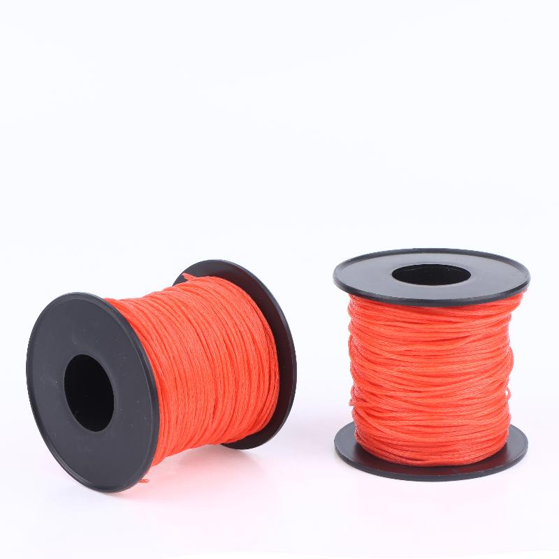 Camping Rope - 50M/Rulo Kırmızı İşaretleme İnşaat Hattı Mason