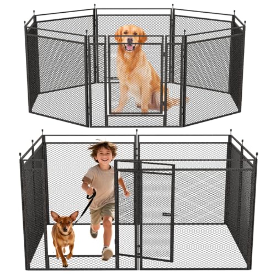 Outdoor Camping Dog Fence - Güvenlik Fileli Köpek Oyun Parkı 84