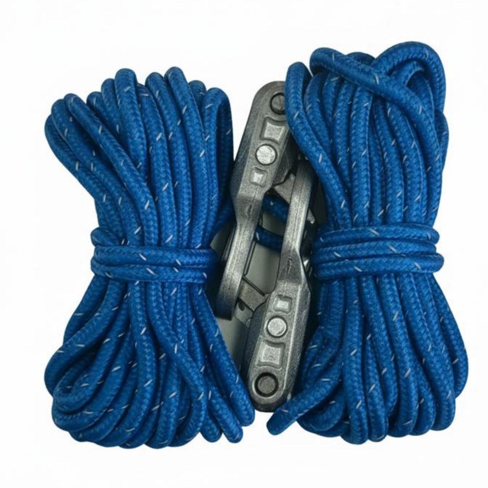 Outdoor Camping Gear - Naylon Halat Bağlayıcısı Ayarlanabilir Paracord Germe