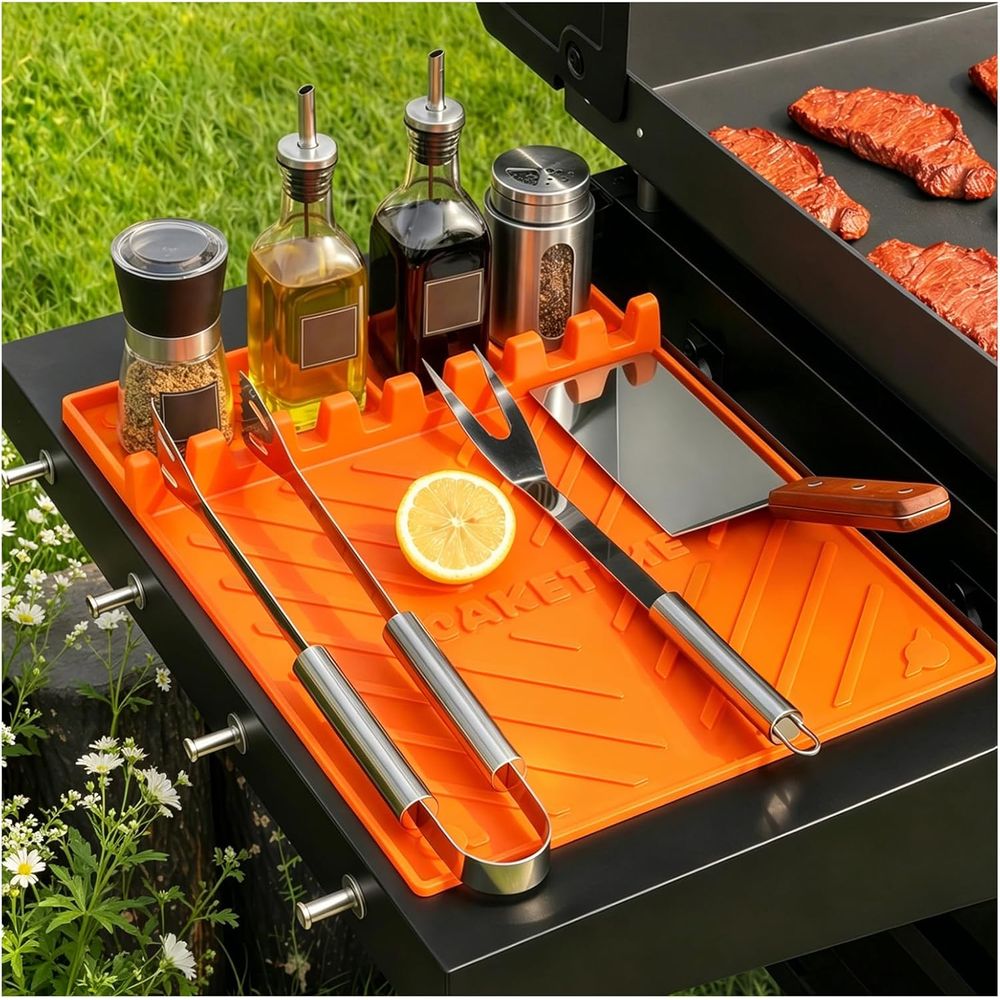 Outdoor Camping Kitchen - Silikon Izgara Örtüleri veya Izgara Aksesuarları