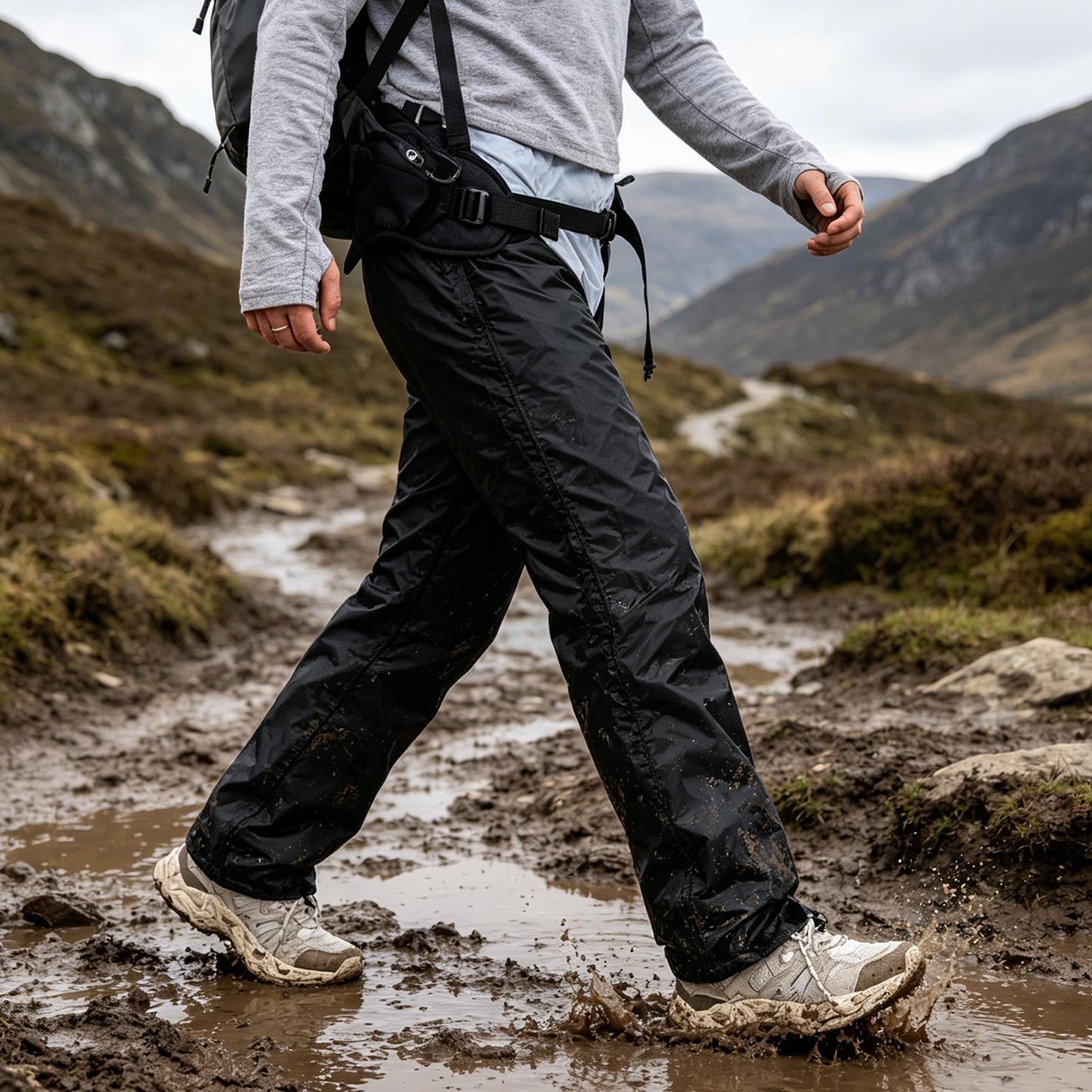 Trekking Gaiters - Erkekler için ayarlanabilir su geçirmez koruyucu