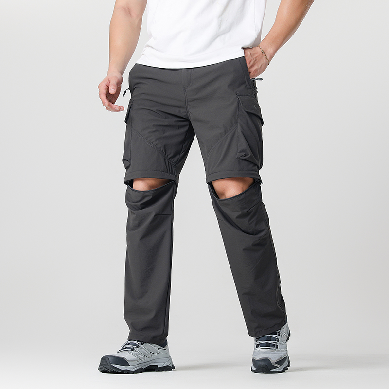 Outdoor Camping Gear - Erkek Kargo Yürüyüş Dönüştürülebilir Pantolon, Su