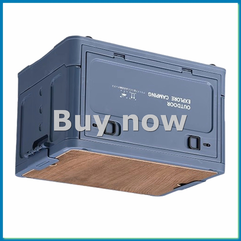 Outdoor Camping Table With Storage - Açık Hava Kamp Katlanır Turist Masası