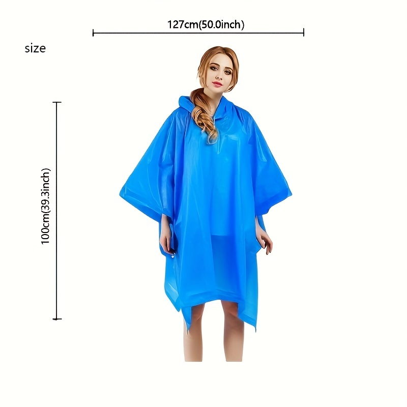 Yetişkinler için yağmur pançol - Camping Rain Poncho incelemesi ve fiyatı