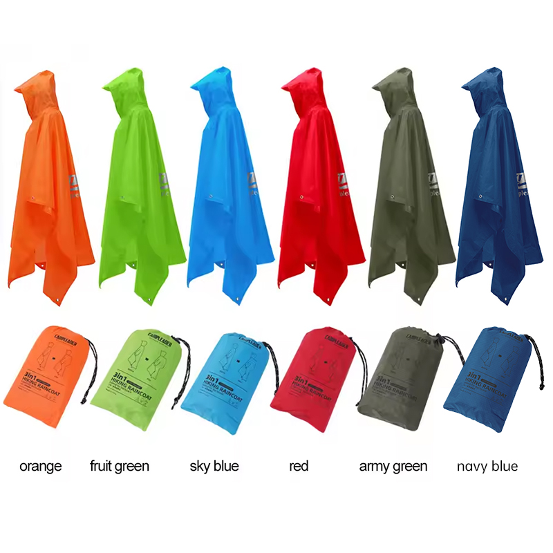 3 In 1 Su Geçirmez Yağmurluk H - Camping Rain Poncho incelemesi ve fiyatı