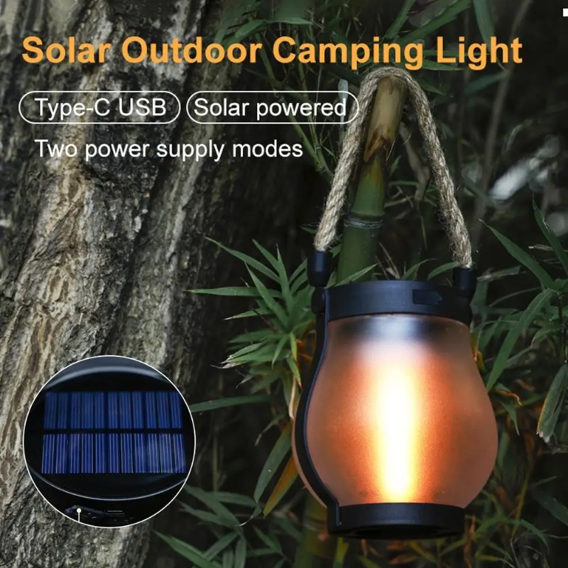 Güneş Enerjili Alev Lambası US - Camping Rope incelemesi ve fiyatı