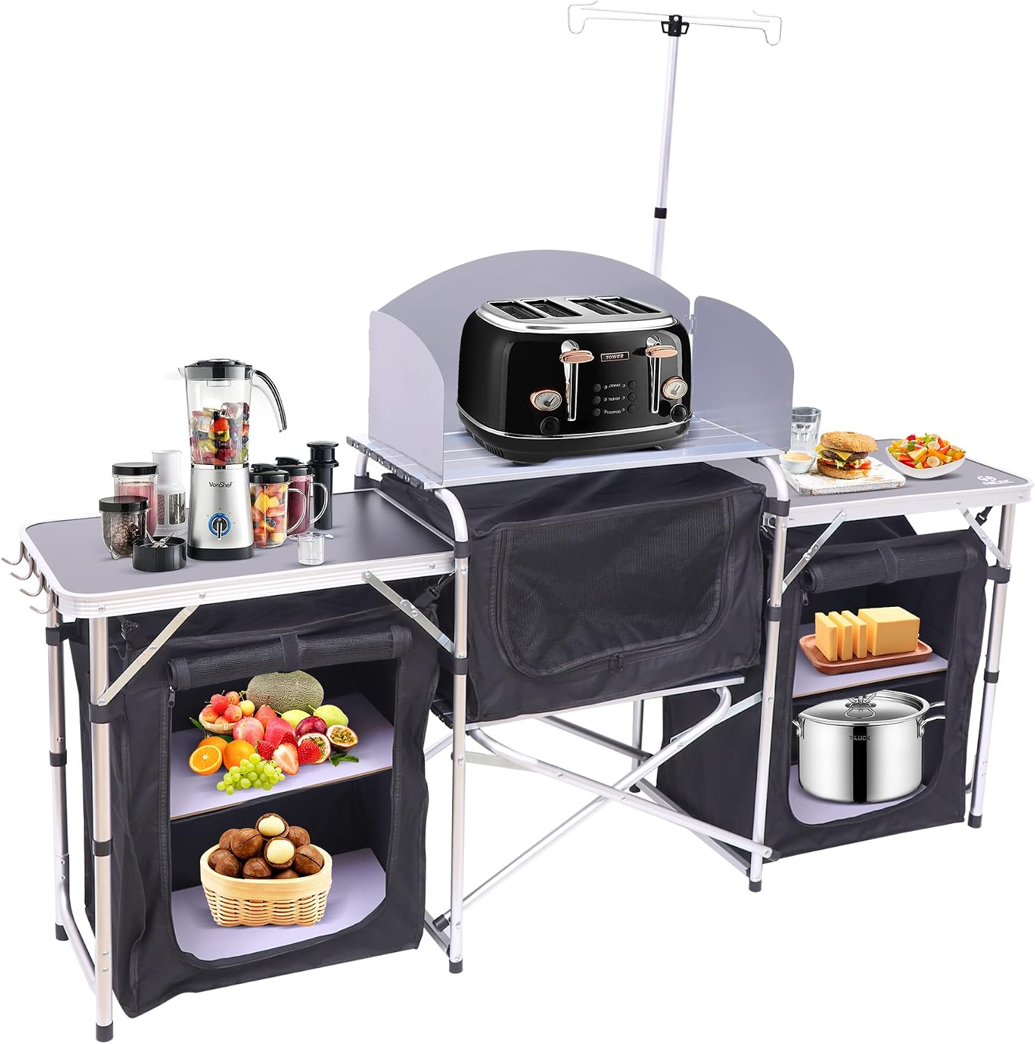 Katlanabilir Kamp Mutfak Masas - Outdoor Camping Kitchen Setup incelemesi ve fiyatı