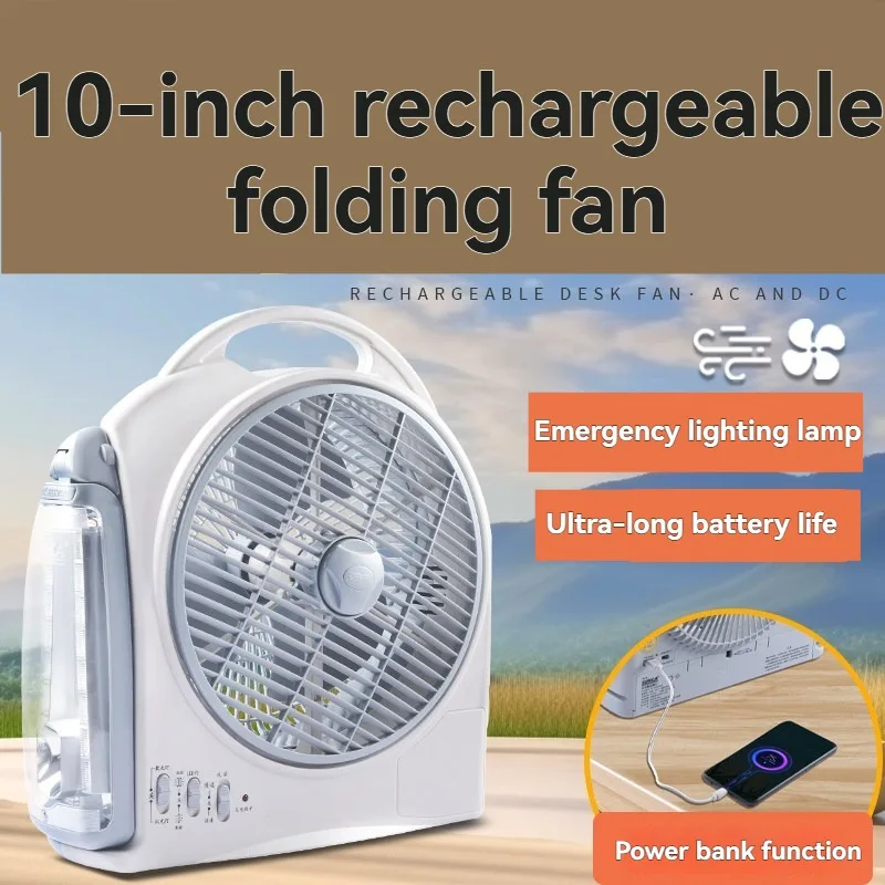 Taşınabilir 10 inç Enerji Tasa - Outdoor Camping Fan incelemesi ve fiyatı