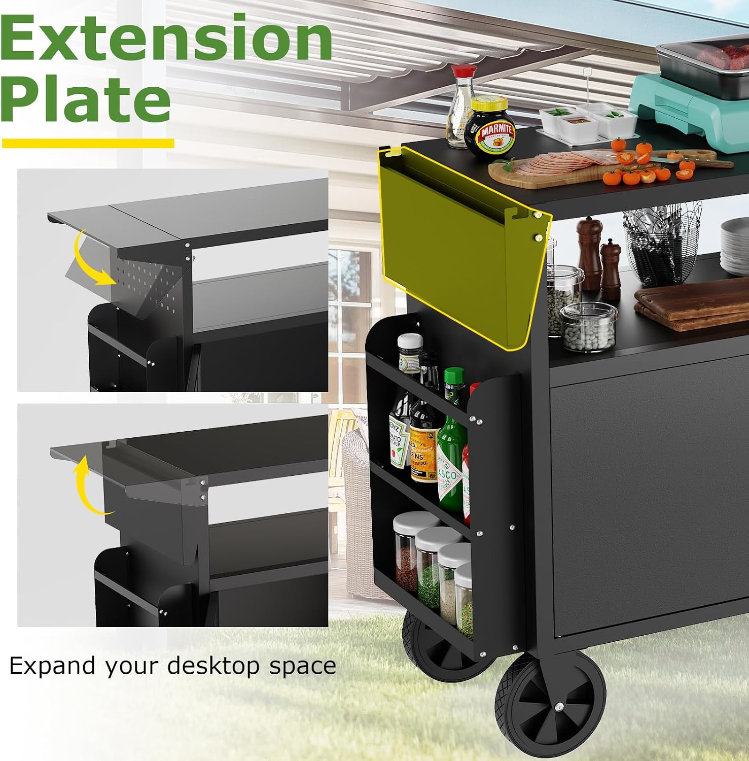 Açık Hava Izgara Arabası Masas - Outdoor Camping Kitchen incelemesi ve fiyatı