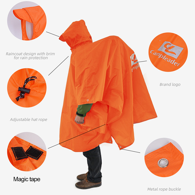 3'ü 1 Arada Açık Yağmurluk Kap - Camping Rain Poncho incelemesi ve fiyatı