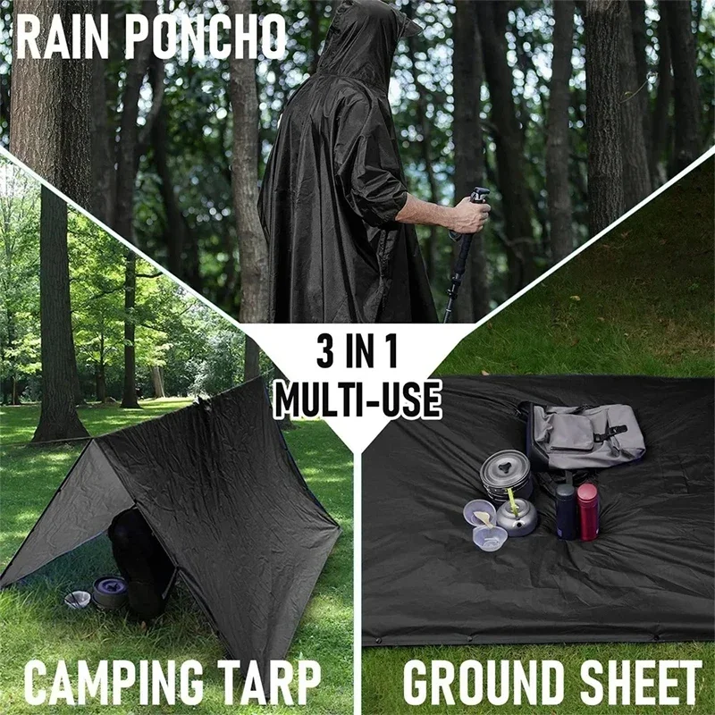 Açık 3 In 1 Askeri Yağmurluk K - Camping Rain Poncho incelemesi ve fiyatı