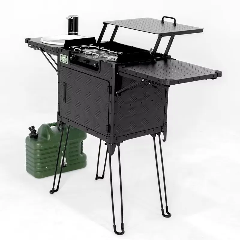 Lüks Aile Kamp Mutfağı Kurulum - Outdoor Camping Kitchen Setup incelemesi ve fiyatı