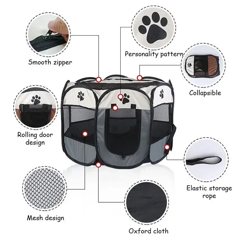 Taşınabilir Katlanabilir evcil - Outdoor Camping Dog Fence incelemesi ve fiyatı