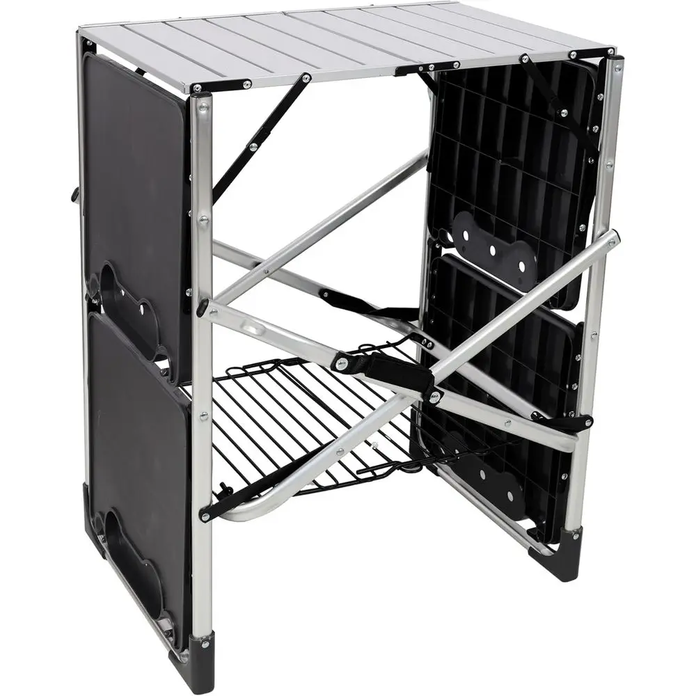 Isıya Dayanıklı Üst Yüzeyli, 4 - Outdoor Camping Table With Storage incelemesi ve fiyatı