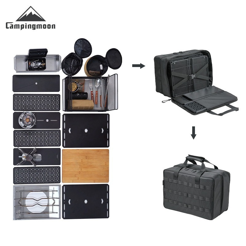 CAMPINGMOON Büyük Kapasiteli S - Outdoor Camping Table With Storage incelemesi ve fiyatı