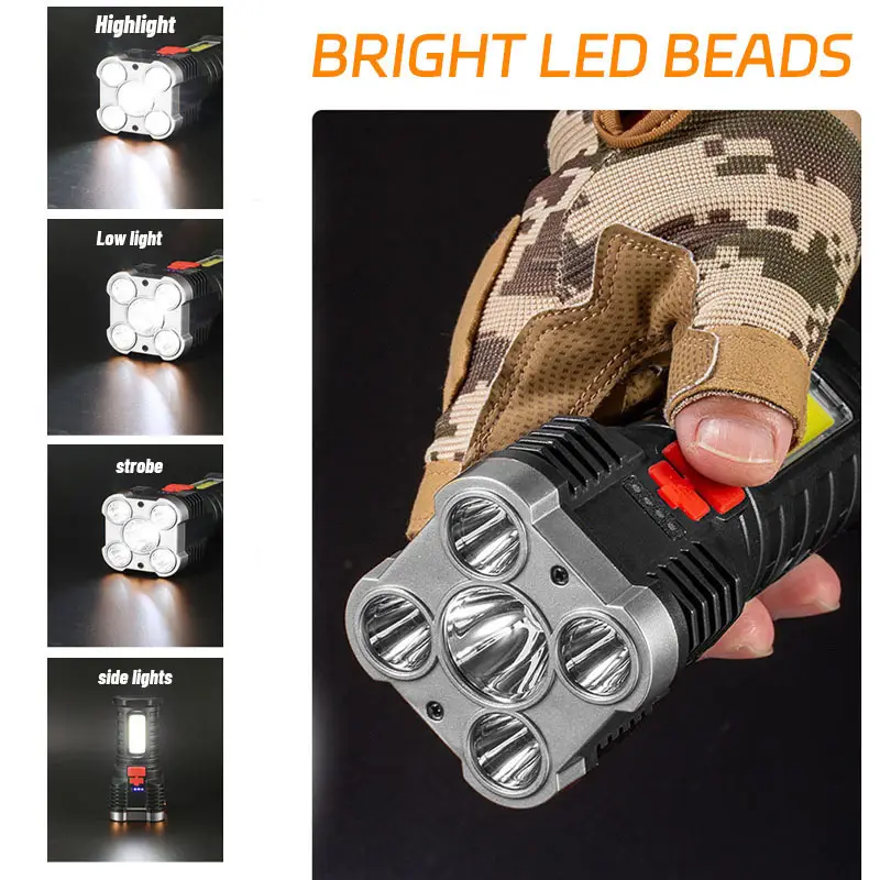 5 LED Yüksek Güçlü Led El Fene - Outdoor Camping Adventures incelemesi ve fiyatı