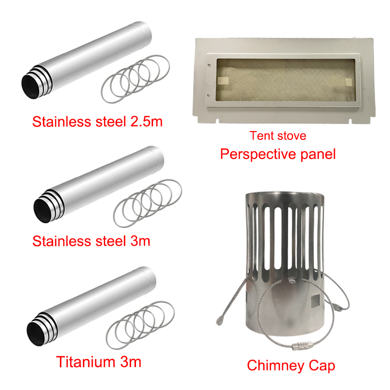 Kamp odun sobası baca kapağı 6 - Outdoor Camping Stove Wood incelemesi ve fiyatı