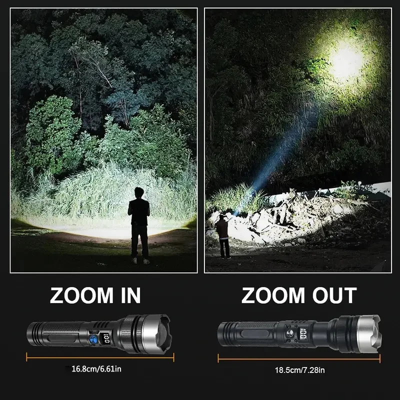 900000LM Güçlü LED El Feneri T - Outdoor Camping Adventures incelemesi ve fiyatı