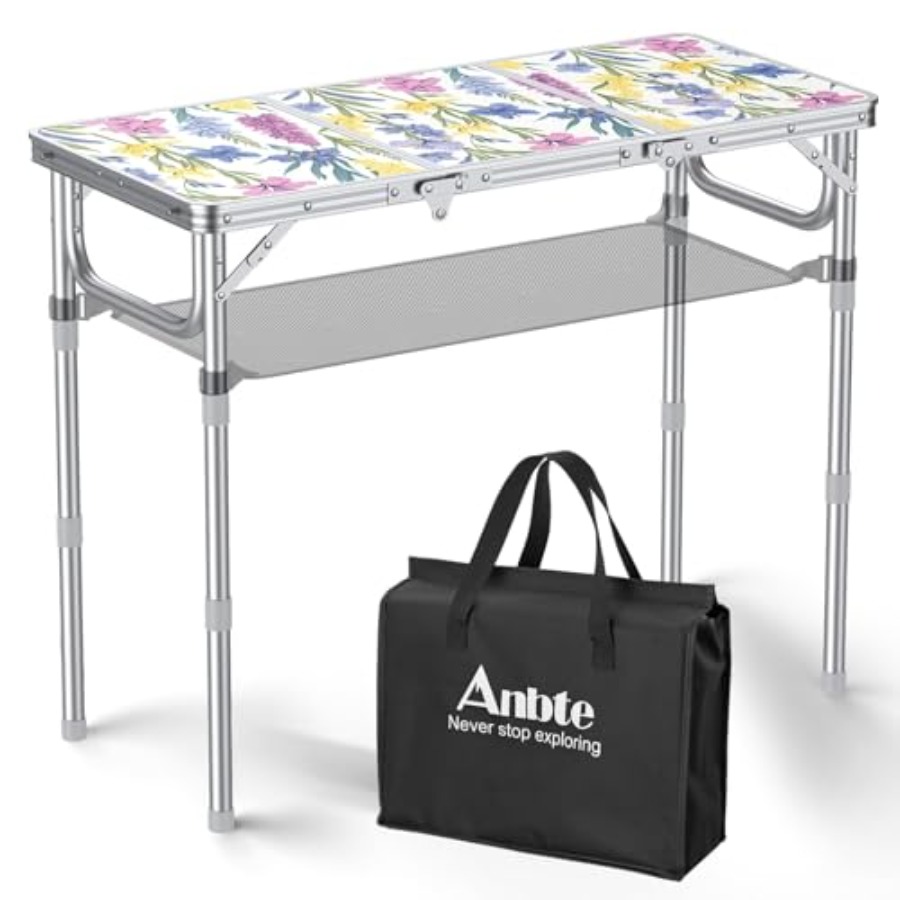 3 ft Katlanır Kamp Masası, Sak - Outdoor Camping Table With Storage incelemesi ve fiyatı