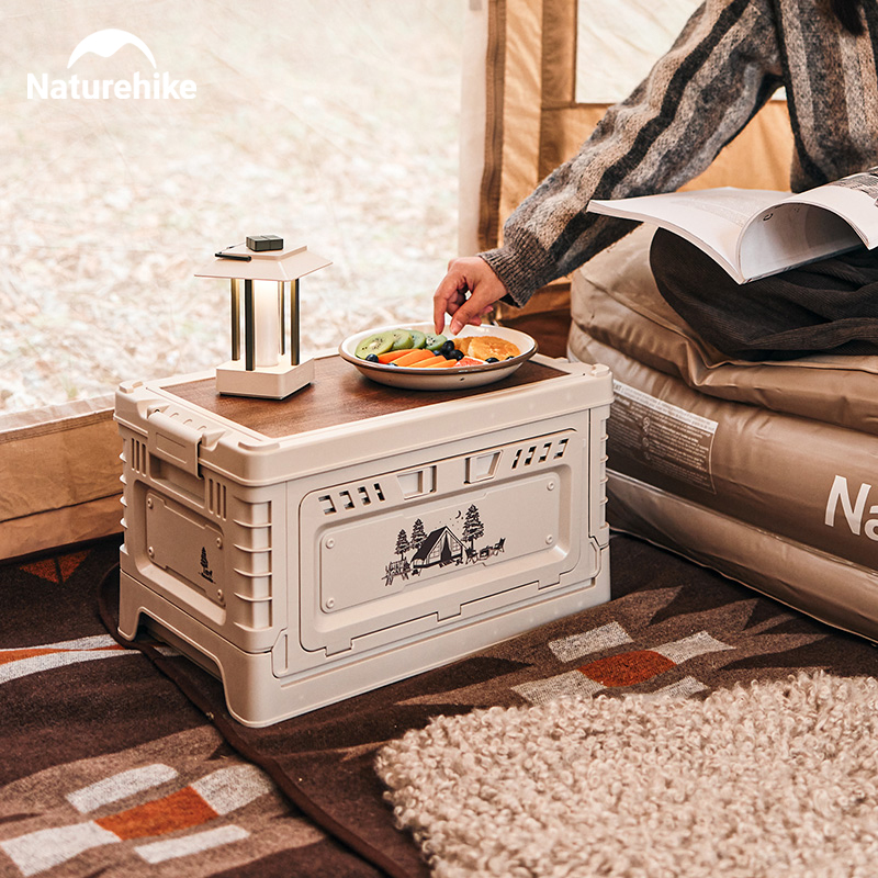Naturehike kamp kutusu 60L büy - Outdoor Camping Table With Storage incelemesi ve fiyatı