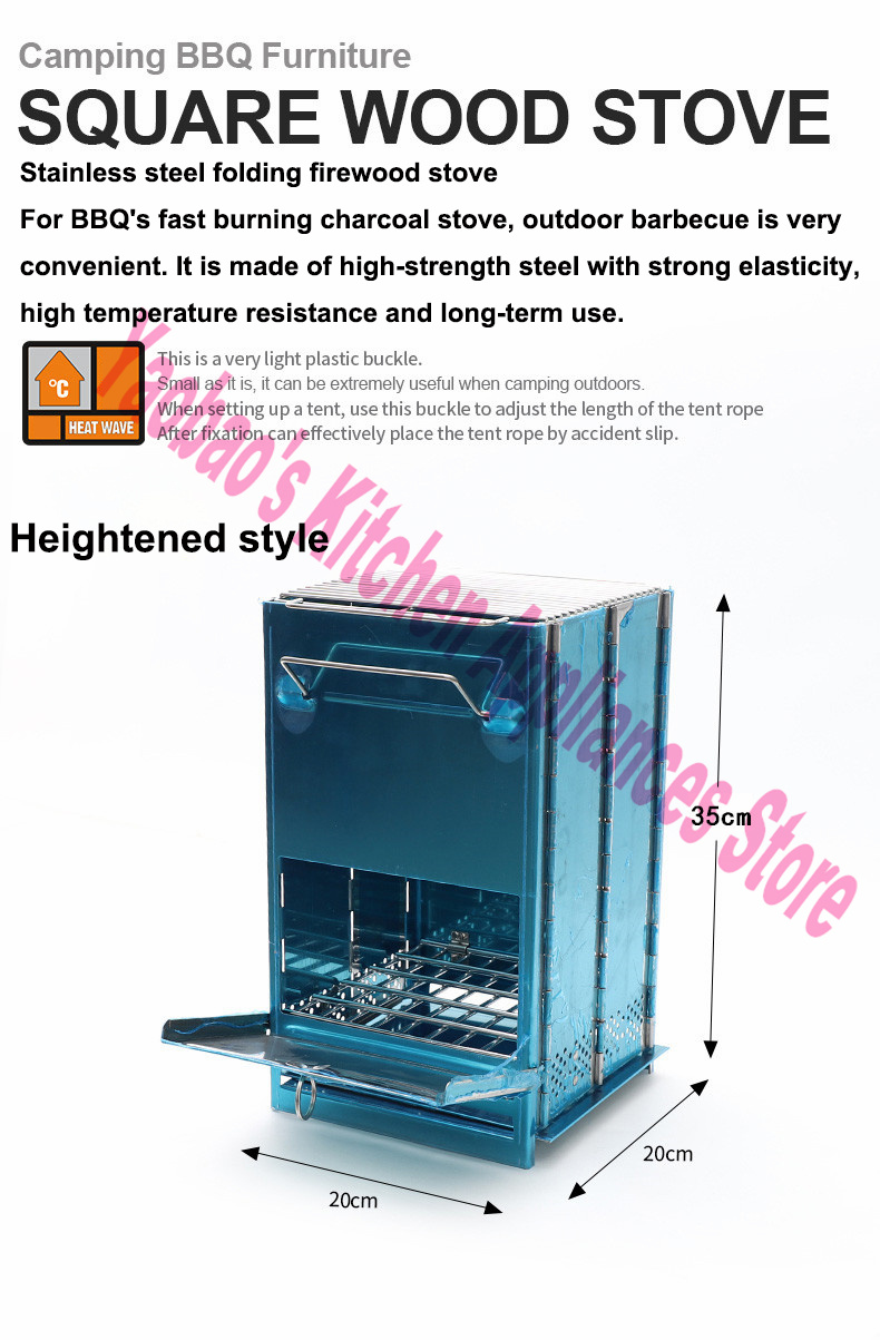 Odun Sobası Açık Hava Kamp Eki - Outdoor Camping Stove Wood incelemesi ve fiyatı