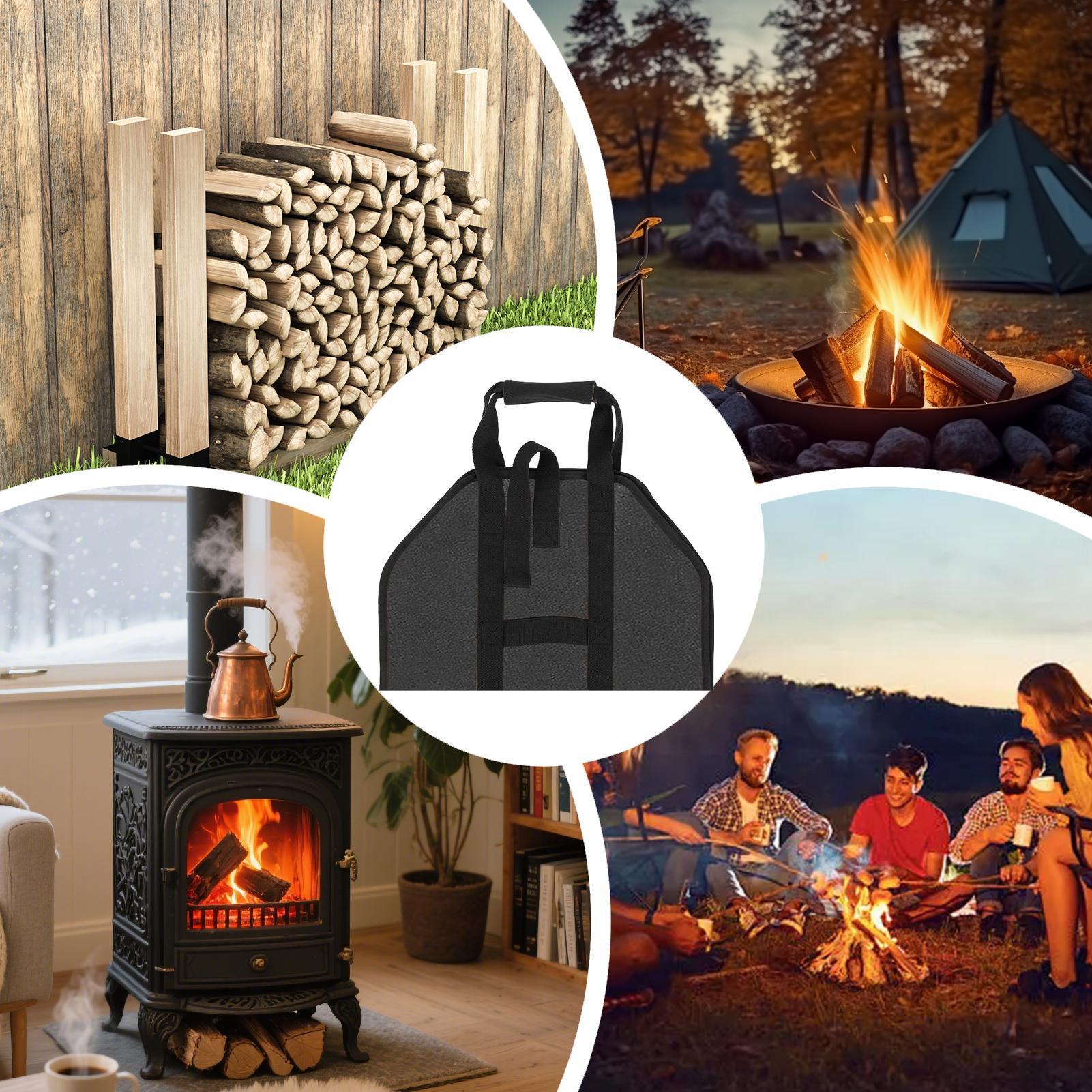 Yakacak odun taşıyıcı büyük ta - Outdoor Camping Stove Wood incelemesi ve fiyatı