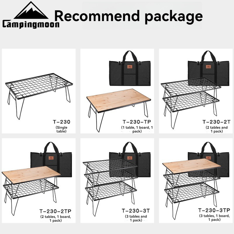 CAMPINGMOON T-230 Taşınabilir  - Outdoor Camping Table With Storage incelemesi ve fiyatı
