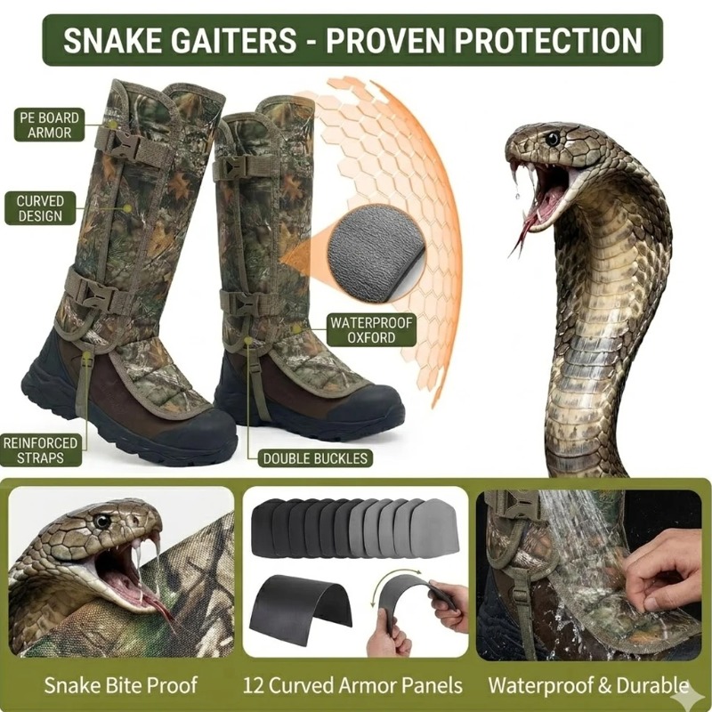 Yılan Isırmasına Karşı Koruyuc - Trekking Gaiters incelemesi ve fiyatı