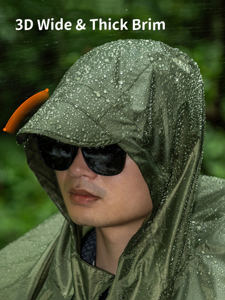Açık Hava Yürüyüşü Kampçılık Y - Camping Rain Poncho incelemesi ve fiyatı