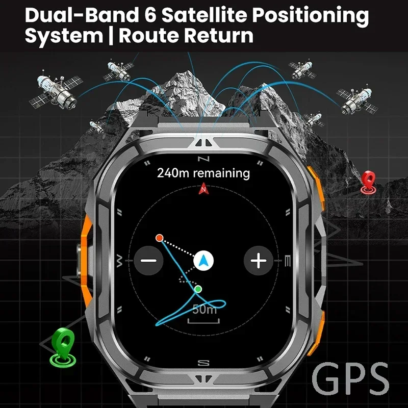 Lüks AMOLED Akıllı Saat Gerçek - Outdoor Camping Japan incelemesi ve fiyatı