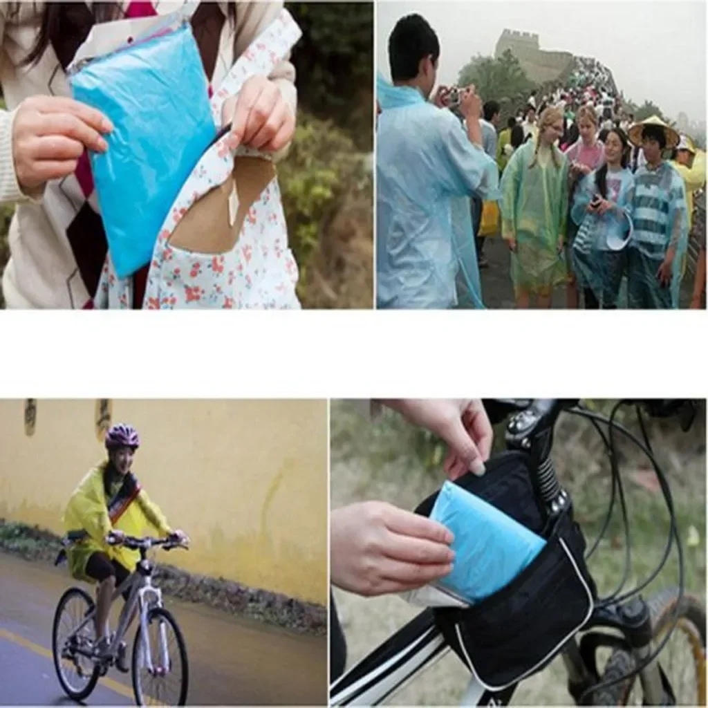 5/10 adet tek kullanımlık yağm - Camping Rain Poncho incelemesi ve fiyatı