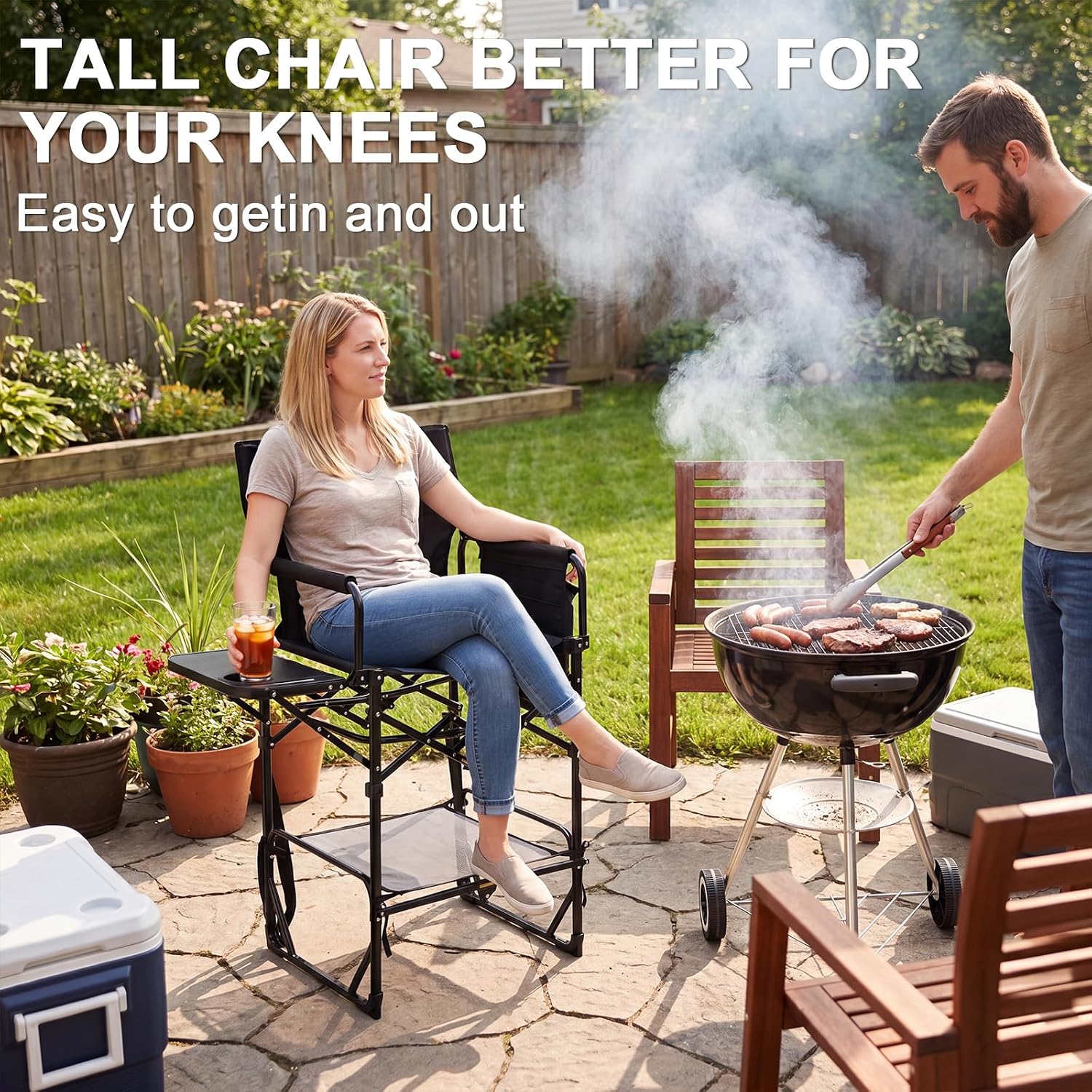 2'li Paket Ekstra Uzun Katlanı - Outdoor Camping Table With Storage incelemesi ve fiyatı