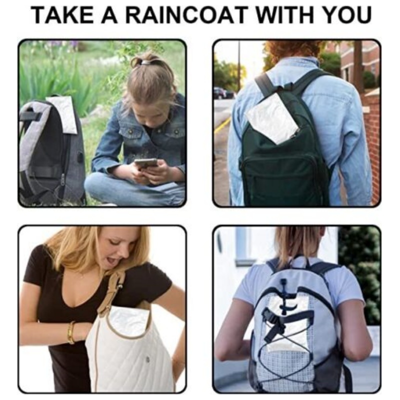 12 adet tek kullanımlık su geç - Camping Rain Poncho incelemesi ve fiyatı
