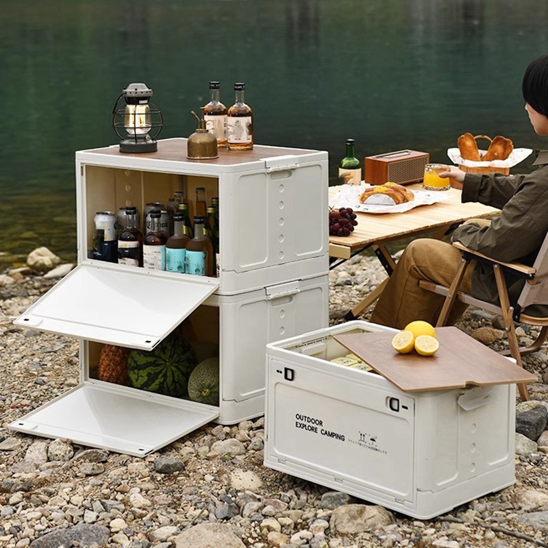 Açık Hava Kamp Katlanır Turist - Outdoor Camping Table With Storage incelemesi ve fiyatı