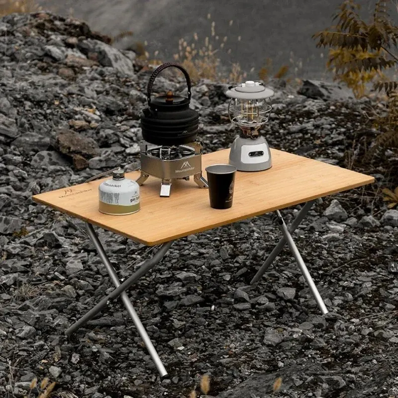 MOUNTAINHIKER 2/3 Bambu Katlan - Outdoor Camping Table With Storage incelemesi ve fiyatı