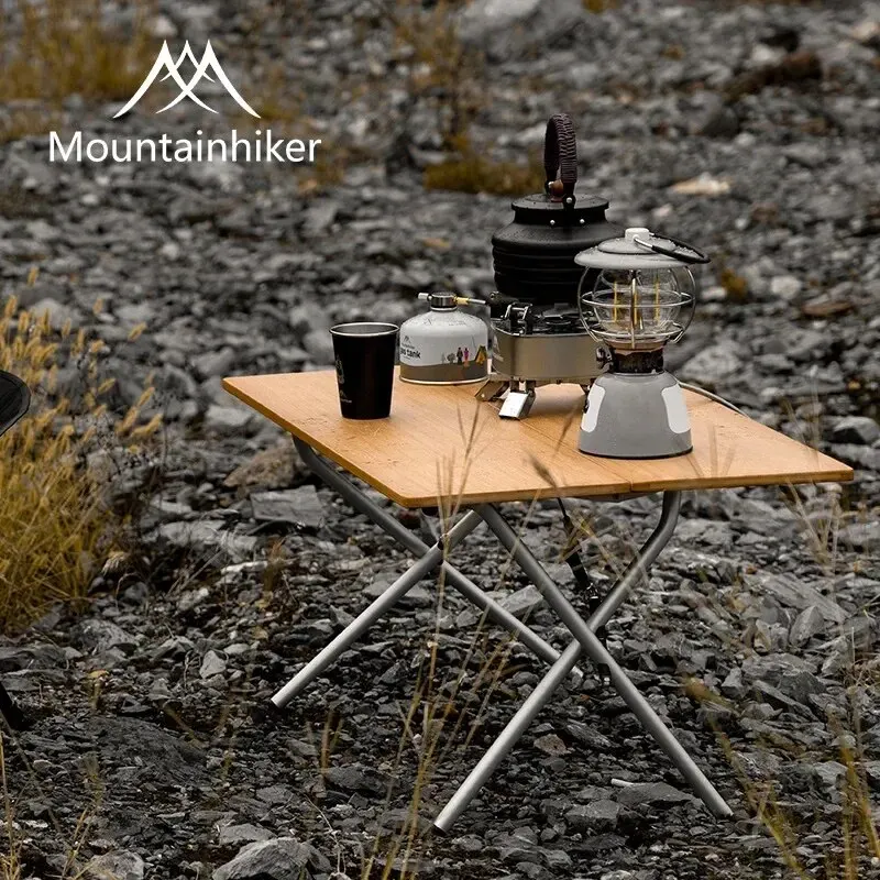 MOUNTAINHIKER 2/3 Bambu Katlan - Outdoor Camping Table With Storage incelemesi ve fiyatı