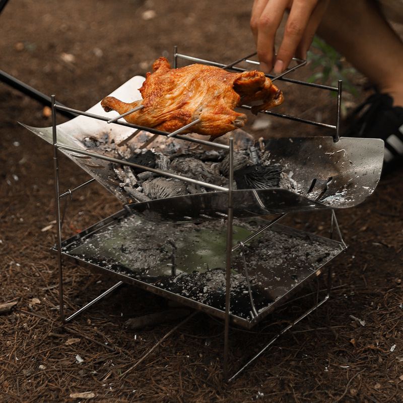 Odun yanan kamp sobası taşınab - Outdoor Camping Stove Wood incelemesi ve fiyatı
